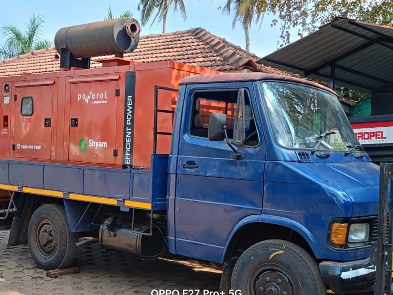 Mahindra Powerol diesel generator ready for rental in Goa