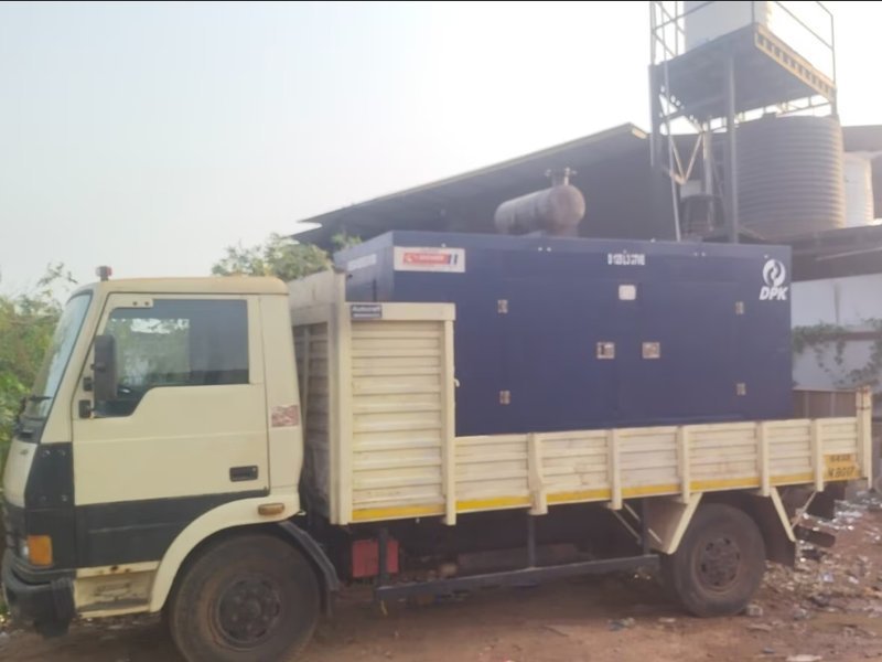 Truck-mounted diesel generator for outstation delivery in Goa